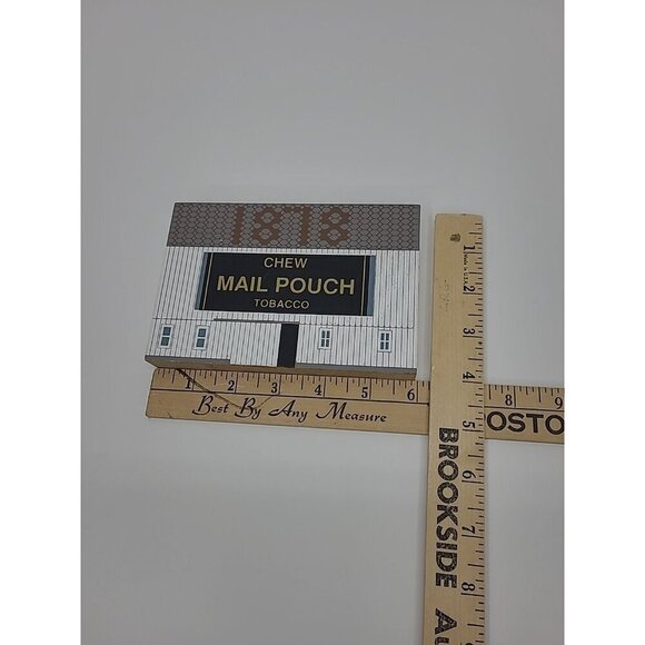 Vintage 1992 The Cat's Meow American Barn Series Ohio Barn Cat Mail Pouch - Picture 6 of 6